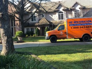 mold removal van - 911 Restoration of Southeast LA